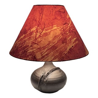 Art Ceramics German Table Lamp by Marianne Koplin Berlin, 1970s For Sale