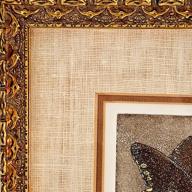 Paint Fred Edwards “Butterfly Bush” Hand-Colored Etching and Aquatint, 13/25 For Sale - Image 7 of 14