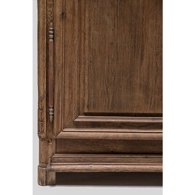Antique French Marriage Armoire For Sale - Image 6 of 14
