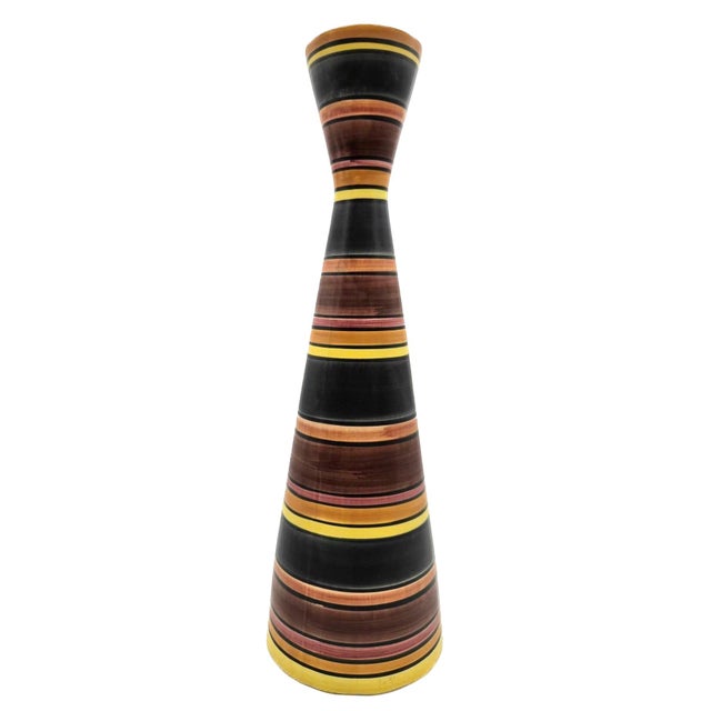 Bitossi Mid 20th Century Italian Ceramic Vase For Sale - Image 4 of 12