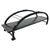 Postmodern Arched Centerpiece Shelf in Black Wood, 1940s For Sale - Image 9 of 9