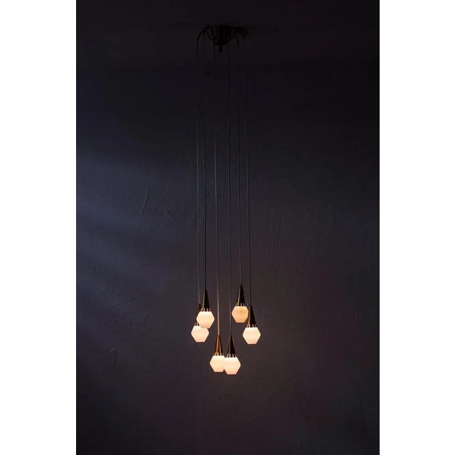 Ceiling Pendant by Harald Notini, 1950s For Sale - Image 6 of 11