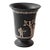 Vintage 1965 Wedgwood Black Basalt & Jasperware Arcadian Vase For Sale