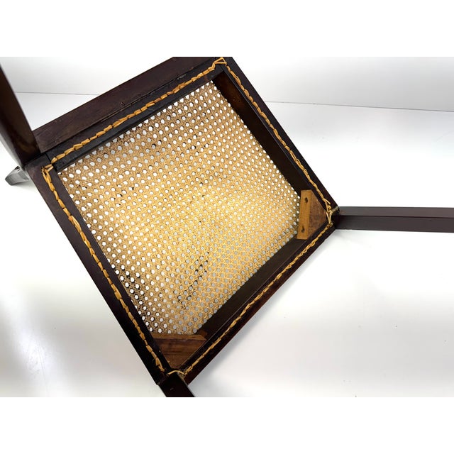 Vintage Cane Side Chair For Sale - Image 12 of 12