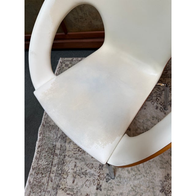 Cream Wolfgang Mezger for Davis Furniture Kirkos Chairs, Pair For Sale - Image 8 of 12