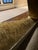 Sculptural Ivory Lacquer Console Table With Textured Bronze Leaf Inset For Sale - Image 4 of 5