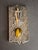 Vintage Israel Sterling Silver 925 Filigree Mezuzah Case Tiger's Eye Stone Judaica For Sale - Image 4 of 18
