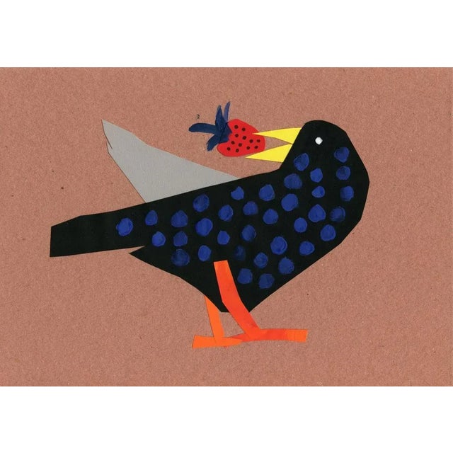 Marianna Oklejak, Starlingo-Crow, 2020, Collage on Paper For Sale - Image 4 of 4