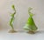 Vintage Kelly Green Venetian Murano Glass Dancers by Franco Toffolo, 1960s, Set of 2 For Sale - Image 17 of 17