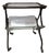 Service Cart Magazine Rack with Wheels by Cesare Lacca for Cassina, 1950s For Sale