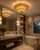 “petali” flush mount — valentina planta conceived and created by valentina planta, this spectacular flush mount is a true...