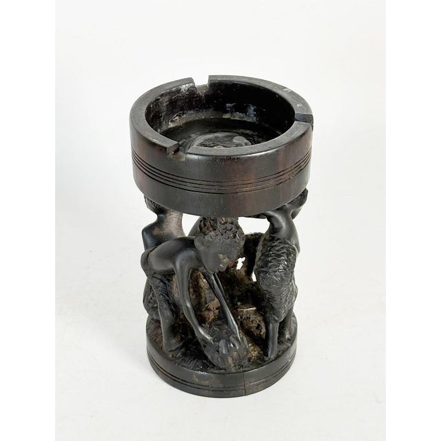 1950s Wooden Ashtray, France, 1950s For Sale - Image 5 of 13