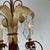 Vintage Italian Tolle Chandelier With Lead Crystal Pendants For Sale In West Palm - Image 6 of 15