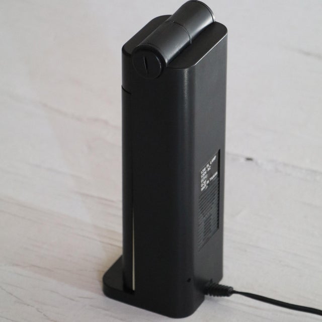 Postmodern Fluorescent Vintage Foldable Desk Lamp - Memphis Postmodern For Sale - Image 3 of 5