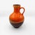 Orange Ceramic Ball Vase with Handle from Jasba, 1970s For Sale - Image 3 of 9