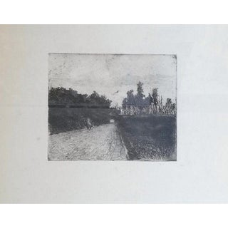 Giovanni Fattori, The Way of Farms, Etching For Sale