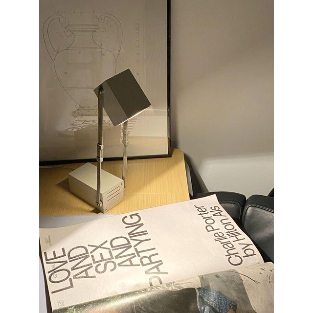 When switched on, a focused, warm beam comes from the square aluminium head, which you can aim wherever you need it. This...