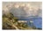 Ugo Maresca, Baie de Naples et vue sur le Vésuve, Oil on Canvas For Sale