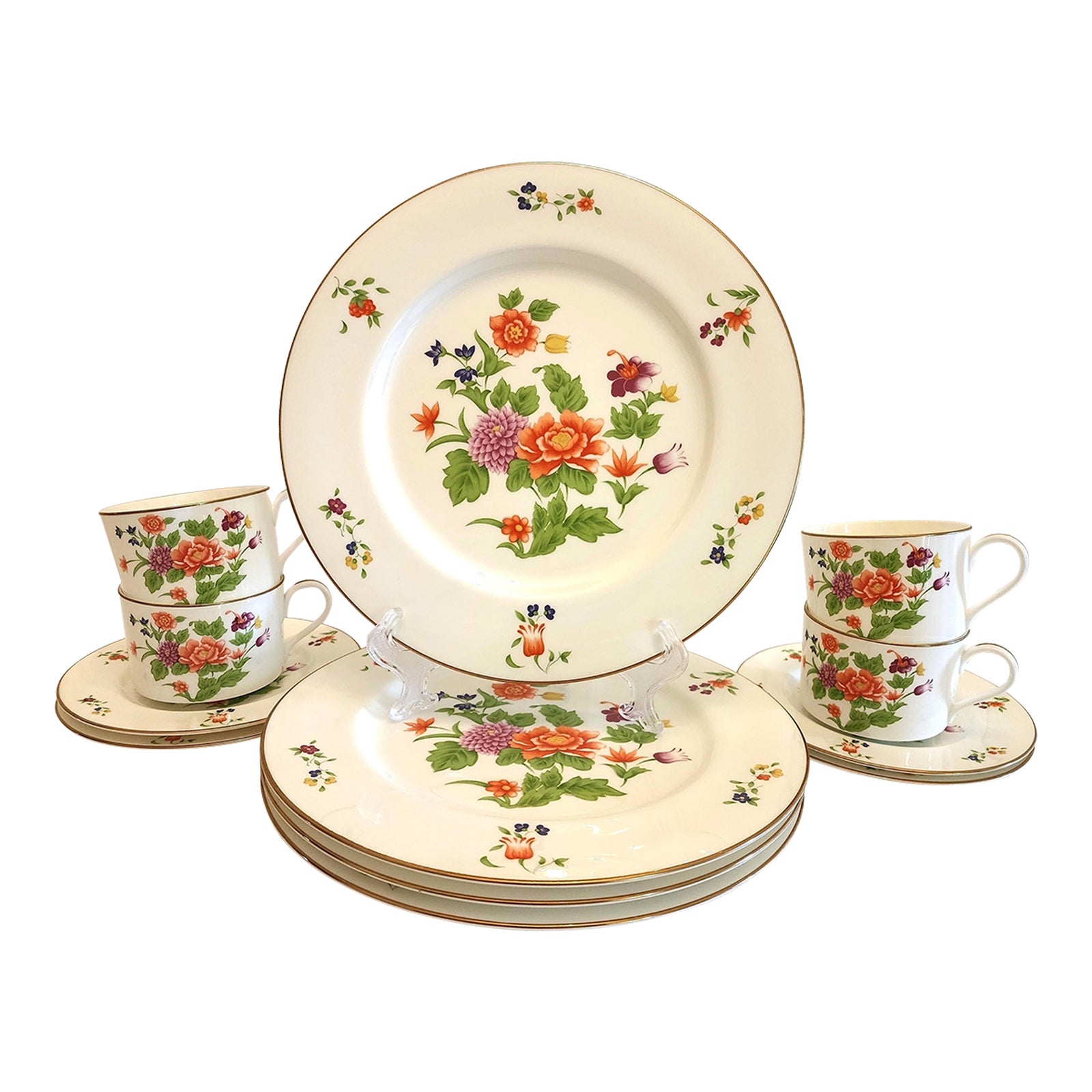 食器 TIFFANY&Co. Valley セール TIFFANY＆Co. ティファニー Valley バレー プレート 18cm 2枚