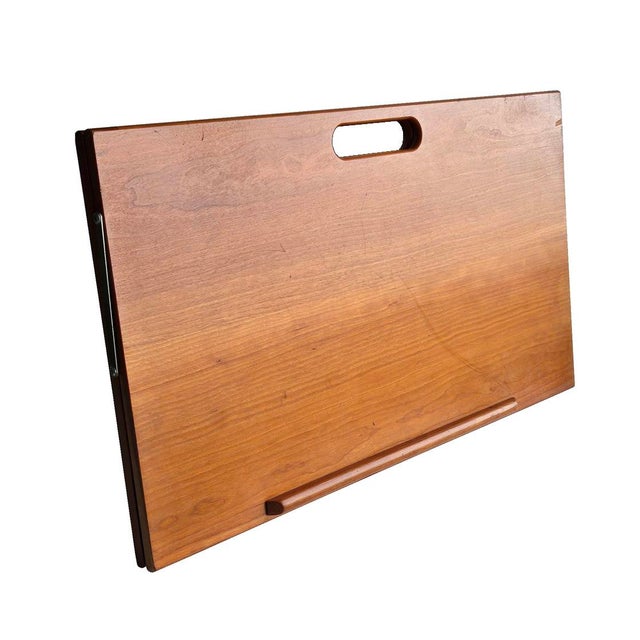Mid 20th Century Danish Teak Wood Portable Lectern For Sale In Miami - Image 6 of 15