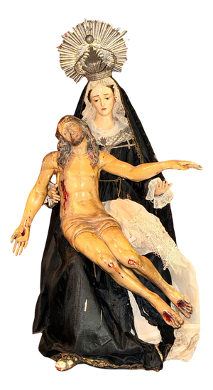 Recumbent Christ and Our Lady of Sorrows, 17th Century and 19th Century