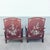 Wood Chinese Rosewood With Mother of Pearl Inlay Lounge Chairs - Set of 3 For Sale - Image 7 of 12