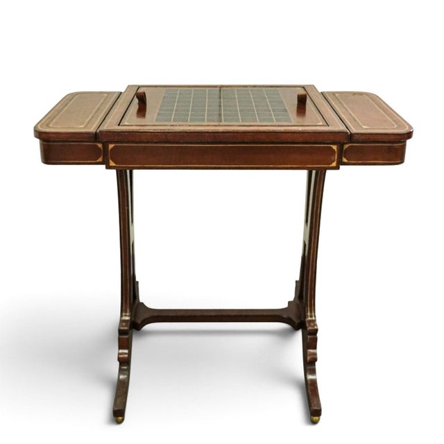 Late 20th Century Late 20th Century Maitland Smith Game Table For Sale - Image 5 of 7