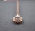 0.90 Ct Le Vian Emerald Shaped Tri-Color Multi-Diamond Doorknocker Pendant For Sale - Image 4 of 10