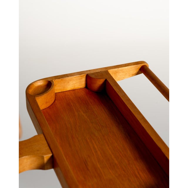 1950s Scandinavian Beech Valet Stand, 1950s For Sale - Image 5 of 9