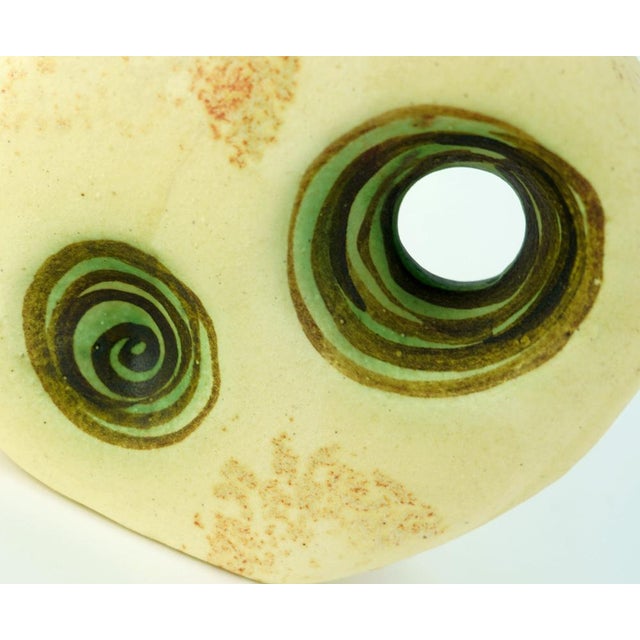 Ceramic Vintage Space Age Greek Vase from Nikos Dazelidis, 1970s For Sale - Image 7 of 11