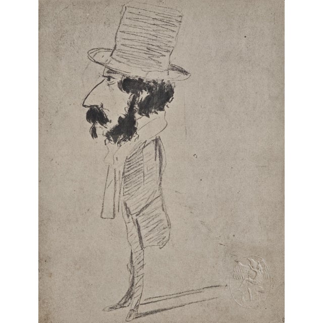 Claude Monet, Caricature, 1918, Lithograph For Sale - Image 10 of 10