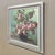 Realism Antique Hand-Painted Still Life Oil on Canvas, Cherry Blossoms by E. Devos in Original Frame For Sale - Image 3 of 14