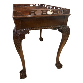 Council Craftsman Mahogany Tea Table For Sale