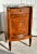 French Antique French Inalid BurlWood Marble Top Cabinet/Stand W/Brass Mounts For Sale - Image 3 of 13