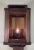 Single Wood Wall Lantern For Sale - Image 4 of 12