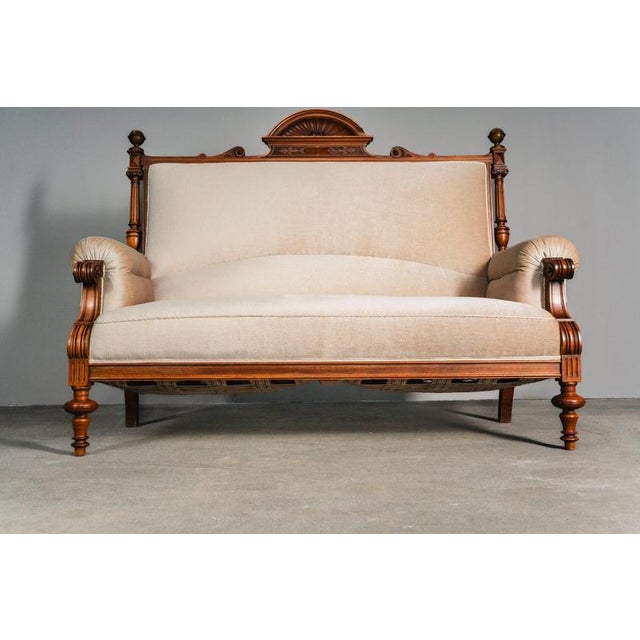 Antique 19th Century Gründerzeit Sofa For Sale - Image 10 of 18