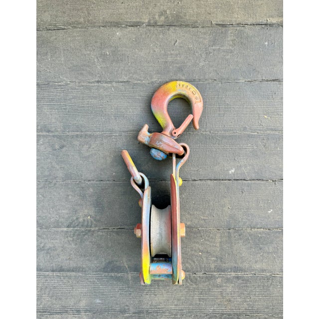 1960s Cast Iron Pulley For Sale In Seattle - Image 6 of 6
