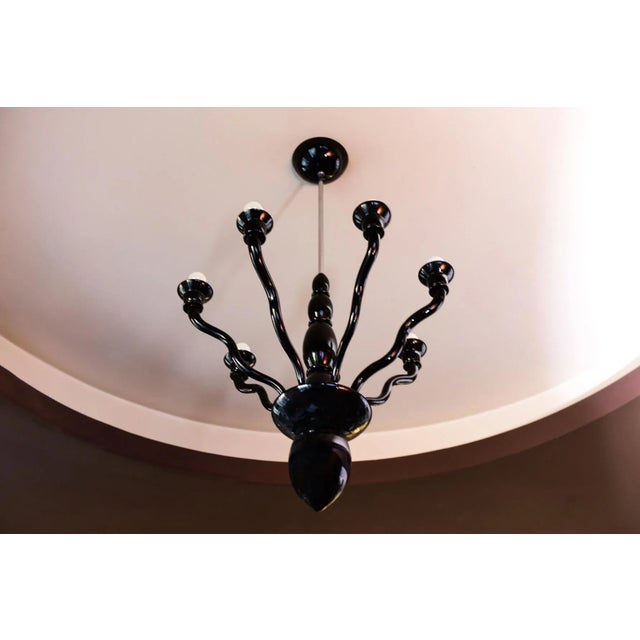 1990s Gaia Chandelier by Orni Halloween for VeArt, 1990s For Sale - Image 5 of 8