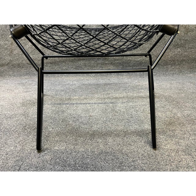 1960s Vintage Mid Century Large Knoll Diamond Chair For Sale - Image 9 of 9