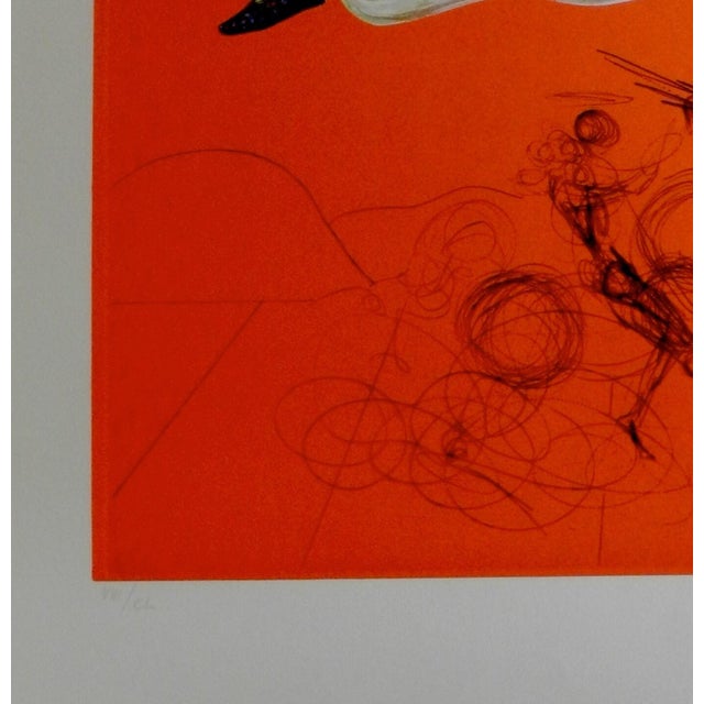 Dali Fruits Blackberries Hand Sign Numbered Dali Archives Certified Surreal Art For Sale - Image 4 of 5