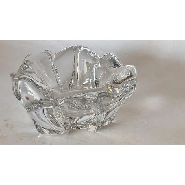 1940s Large Crystal Ashtray from DAUM, France, 1960s For Sale - Image 5 of 11