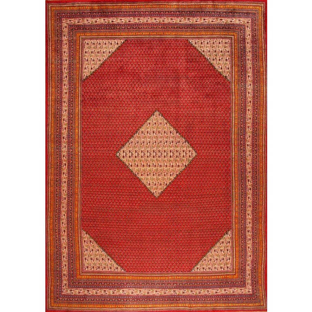 Middle Eastern Rug in Wool For Sale - Image 11 of 11