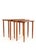 3 side tables that together form a "Nesting Tables" set; with their minimalist Danish design, they are a feast for the...