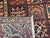 Textile Vintage Oversized Persian Bakhtiari Rug, Hand-Knotted wool, Garden Panel Pattern, Burgundy & Blue, 11x14 For Sale - Image 7 of 11