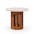 Wood Harvey Probber Mid Century Walnut and Terrazzo Side End Tables - Pair For Sale - Image 7 of 11