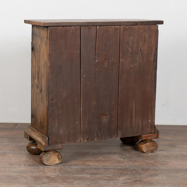 Late 18th-Century Swedish Original Painted Pine Sideboard Cabinet For Sale - Image 12 of 12