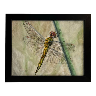 “Between Water and Air” Original Watercolor Painting Signed and Framed For Sale