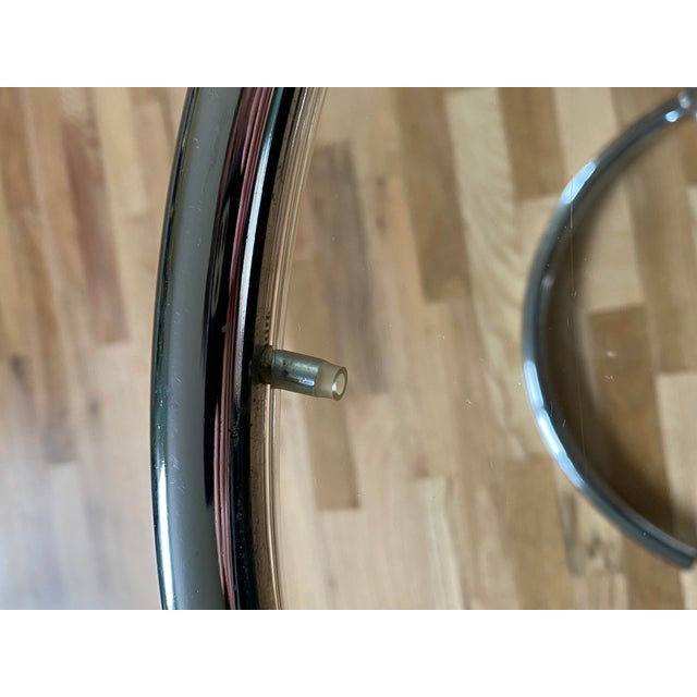 Vintage Eileen Gray E1027-Style Adjustable Chrome Side Table, Circa 1970s–1980s For Sale - Image 11 of 17