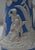 A beautiful molded earthenware pitcher made by the Jones and Walley Co. of Cobridge, Stoke-on-Trent, England. The piece...