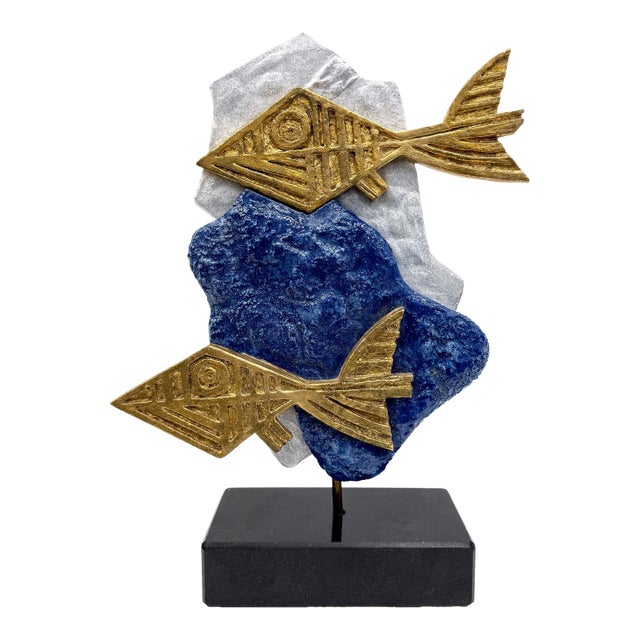 Late 20th Century Georges Braque, Acheelos (Rare Limited Edition of 8 Ceramic Sculpture) For Sale